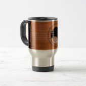Mug De Voyage Guitare rustique (Devant gauche)