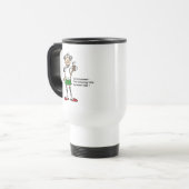 Mug De Voyage Gus on Naptime T-shirts et cadeaux (Devant gauche)