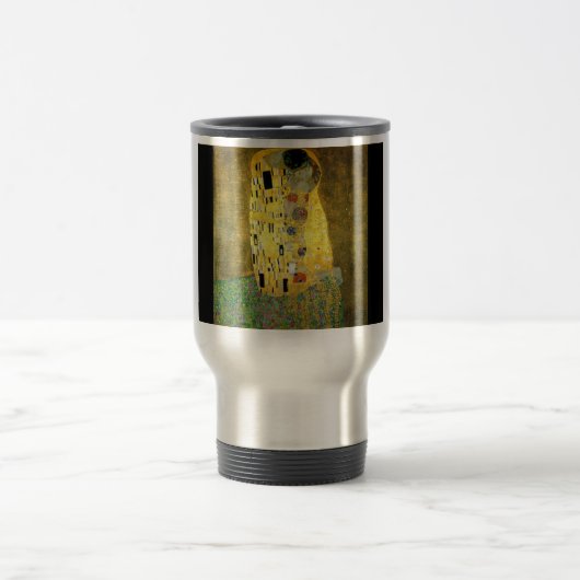 Mug De Voyage Gustav-klimt-le-baiser (Centre)