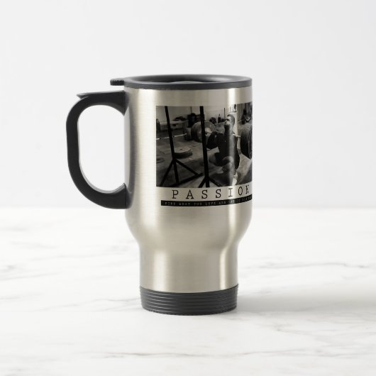 Mug De Voyage Gymnase Motivationnelle (Gauche)
