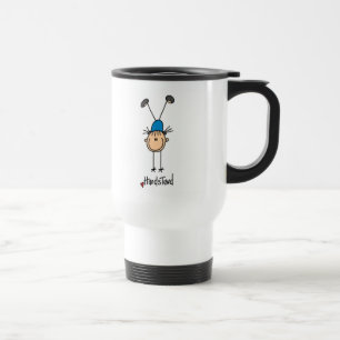 Mug De Voyage Gymnaste faisant des appuis renversés