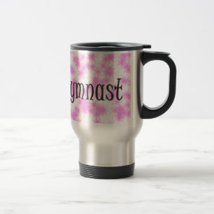 Mug De Voyage Gymnaste rose et blanc