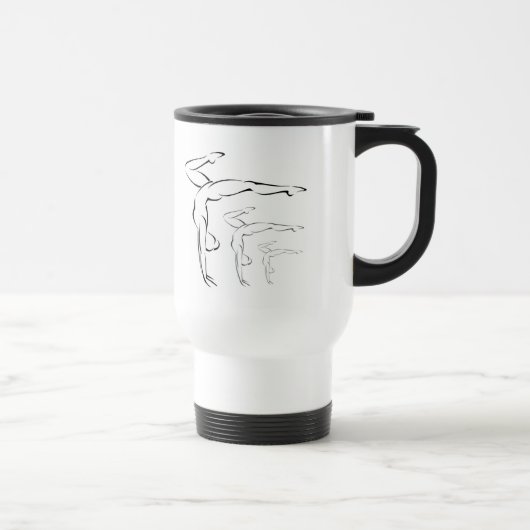 Mug De Voyage Gymnastique (Droite)
