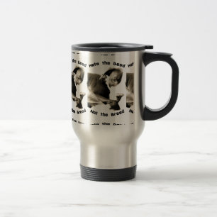 Mug De Voyage haïr l'acte pas la race pitbull