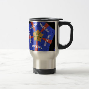 Mug De Voyage Hakuna Matata Bleu Iridiscent