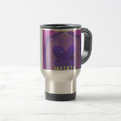 Mug De Voyage Hakuna Matata Joyeux Noël Amour Design. (Devant droit)