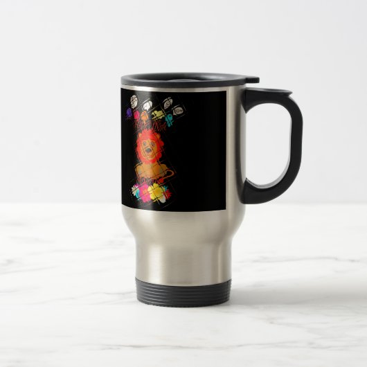 Mug De Voyage Hakuna Matata mignon bébé lion roi conception (Droit)
