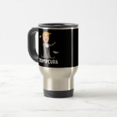 Mug De Voyage Halloween Dracula Funny Classic (Devant gauche)