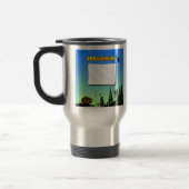 Mug De Voyage Halloween Dusk with Witch Ajouter cadre photo (Gauche)