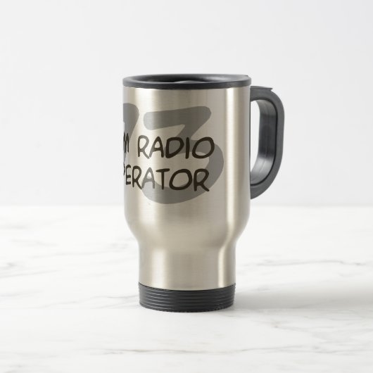 Mug De Voyage Ham Radio (Devant droit)
