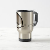 Mug De Voyage Hamster nain de dessin animé (Devant droit)