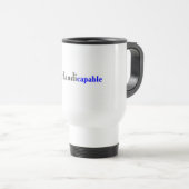 Mug De Voyage Handicapable (fauteuil roulant) (Devant droit)