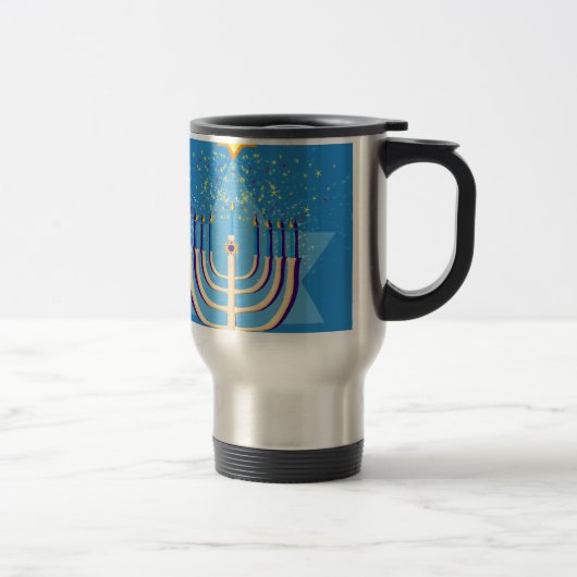 Mug De Voyage hanoukka menorah (Droit)