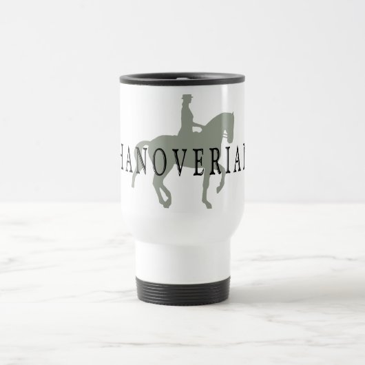 Mug De Voyage HANOVERIAN avec le cheval et le cavalier de (Centre)
