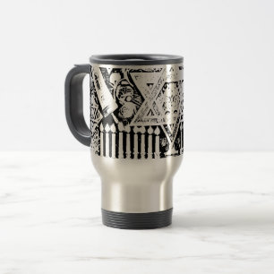 Mug De Voyage Hanukkah Menorah juive hébraïque