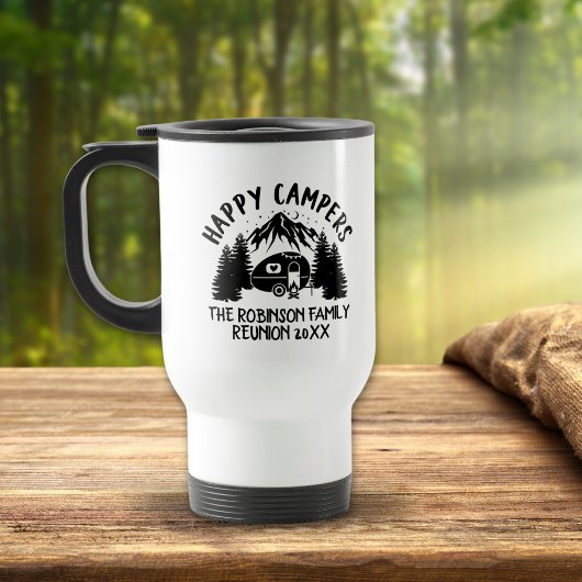 Mug De Voyage Happy Campers Family Reunion