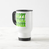 Mug De Voyage Happy Chemical Engineer en vert (Devant gauche)