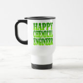Mug De Voyage Happy Chemical Engineer en vert (Gauche)