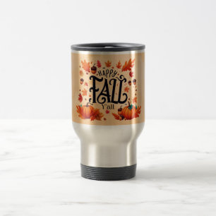 Mug De Voyage Happy Fall Y'all classique