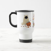 Mug De Voyage Happy Halloween 2025 Ghost Citrouille (Gauche)