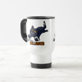Mug De Voyage Happy Halloween Chat et souris (Devant gauche)