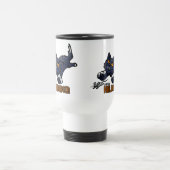 Mug De Voyage Happy Halloween Chat et souris (Centre)