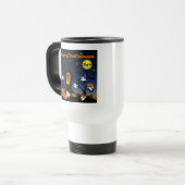 Mug De Voyage Happy Halloween Haunted House (Devant gauche)