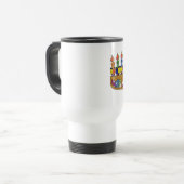 Mug De Voyage Happy Hanukkah Dreidels Menorah (Devant gauche)