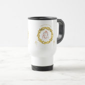 Mug De Voyage Happy Marriage ceremony (Devant droit)