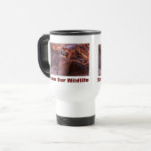 Mug De Voyage Happy Tau Sauvez Notre Faune (Devant gauche)