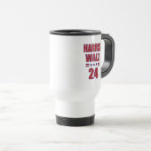 Mug De Voyage Harris Walz, Pour le peuple (Devant droit)