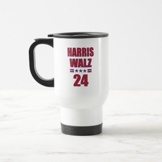 Mug De Voyage Harris Walz, Pour le peuple (Gauche)