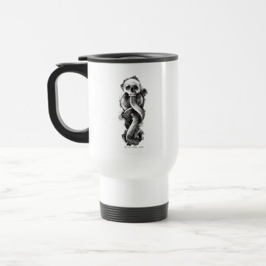 Mug De Voyage Harry Potter | Aquarelle de marque foncée (Gauche)