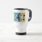 Mug De Voyage Harry Potter | Armoiries de la maison HOGWARTS™ (Devant droit)