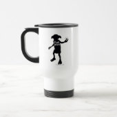 Mug De Voyage Harry Potter | "Free Dobby" Silhouette Typographie (Gauche)