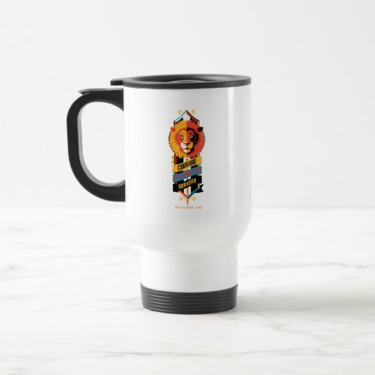 Mug De Voyage Harry Potter | GRYFFINDOR™ House Traits Sigil (Gauche)