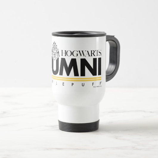 Mug De Voyage Harry Potter | HUFFLEPUFF™ - Anciens de HOGWARTS™ (Devant droit)