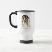 Mug De Voyage Harry Potter | HUFFLEPUFF™ Blaireau Aquarelle (Gauche)