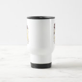 Mug De Voyage Harry Potter | HUFFLEPUFF™ Blaireau Aquarelle (Centre)