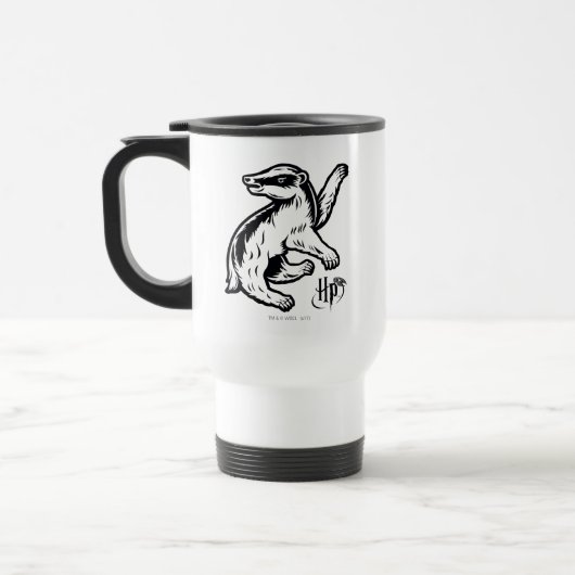 Mug De Voyage Harry Potter| Icône Badger de Hufflepuff (Gauche)
