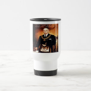 Mug De Voyage Harry Truman "n'a pas donné de citation 'Em Hell'