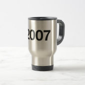 Mug De Voyage Hashtag 18 Anniversaire 2007 (Devant droit)