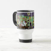 Mug De Voyage Haunted Halloween Graveyard Party (Devant gauche)