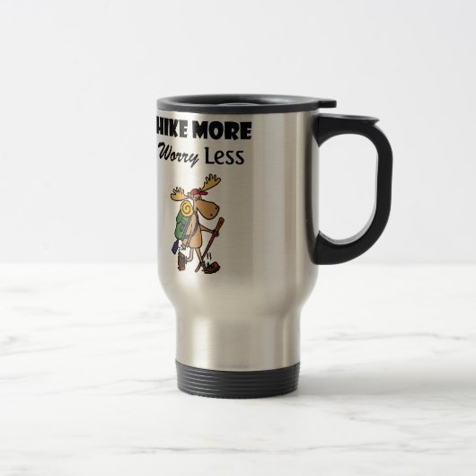 Mug De Voyage Hausse fraîche plus inquiétude moins de bande (Droit)