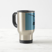 Mug De Voyage Hélicoptère d'Apache (Devant gauche)