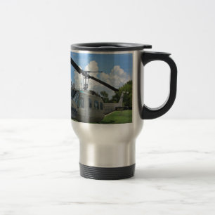 Mug De Voyage Hélicoptère vintage de militaires du Vietnam Uh-