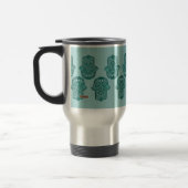 Mug De Voyage Henna Hand of Hamsa (Gauche)