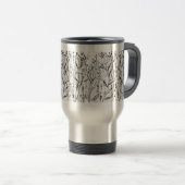 Mug De Voyage herbes et feuilles (Devant droit)