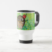 Mug De Voyage Hérisson Mignon (Devant droit)