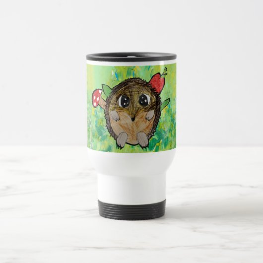Mug De Voyage Hérisson Mignon (Centre)